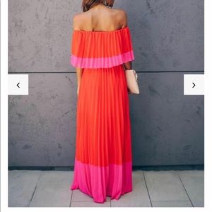VICI color block Maxi dress M never worn, NWT